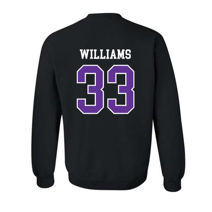 SFA - NCAA Football : Malachi Williams - Crewneck Sweatshirt-1