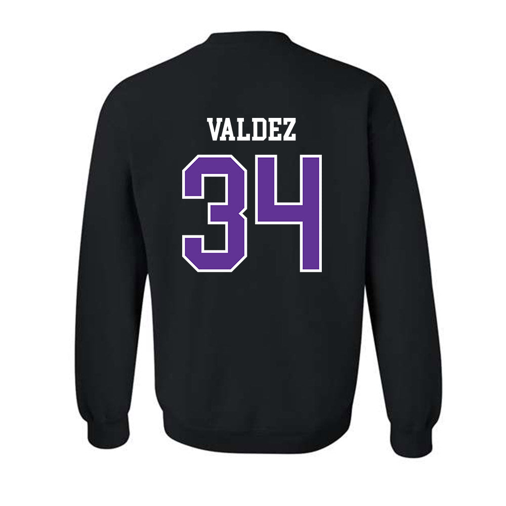 SFA - NCAA Baseball : Jonathan Valdez - Crewneck Sweatshirt-1