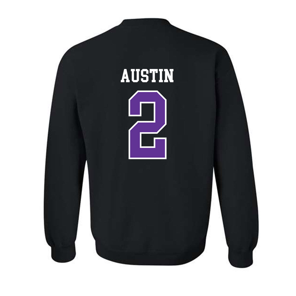 SFA - NCAA Football : Aaron Austin - Crewneck Sweatshirt-1