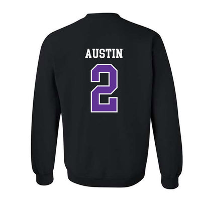 SFA - NCAA Football : Aaron Austin - Crewneck Sweatshirt-1