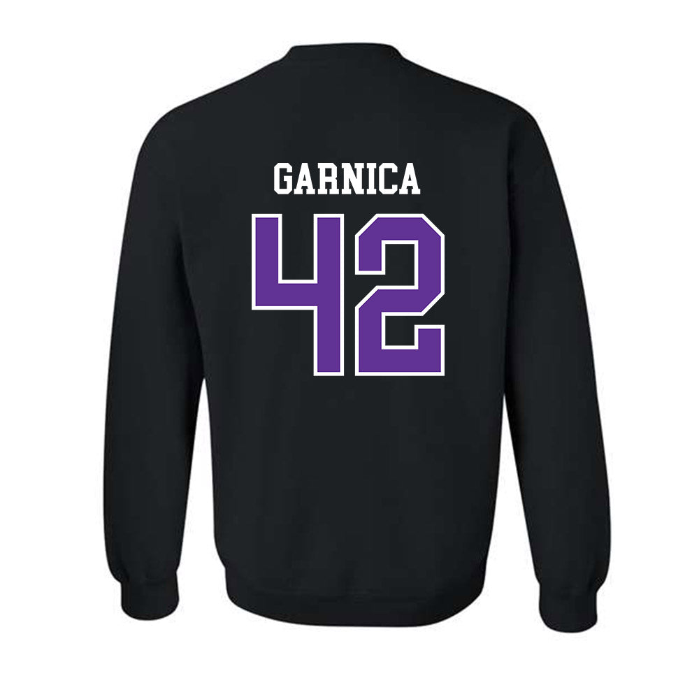SFA - NCAA Baseball : Isaiah Garnica - Crewneck Sweatshirt-1