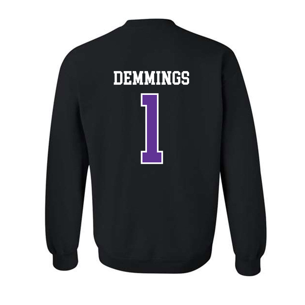 SFA - NCAA Football : Charles Demmings - Crewneck Sweatshirt-1