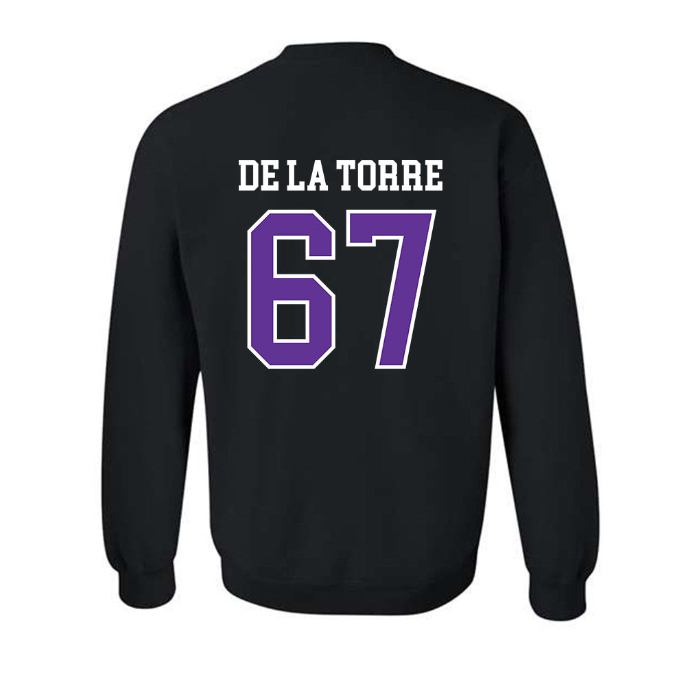 SFA - NCAA Football : Kolt De La Torre - Crewneck Sweatshirt-1