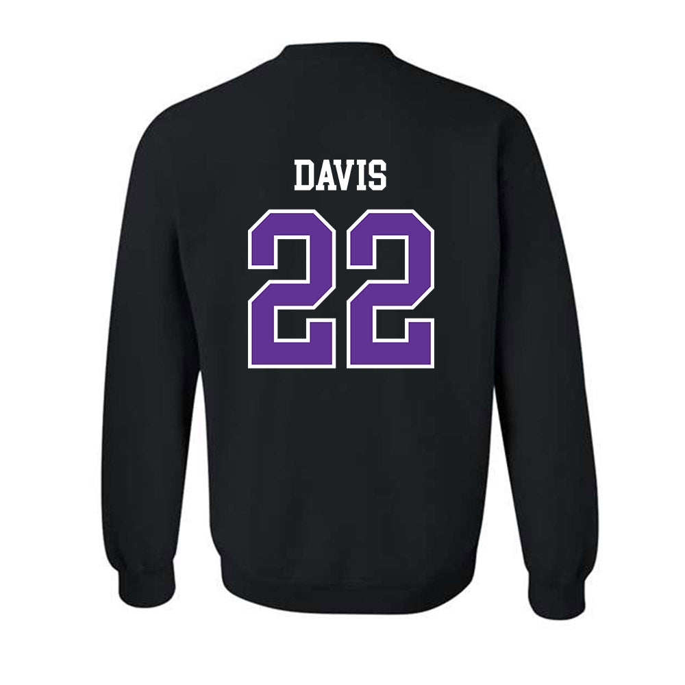 SFA - NCAA Women's Soccer : Kamrynn Davis - Crewneck Sweatshirt-1