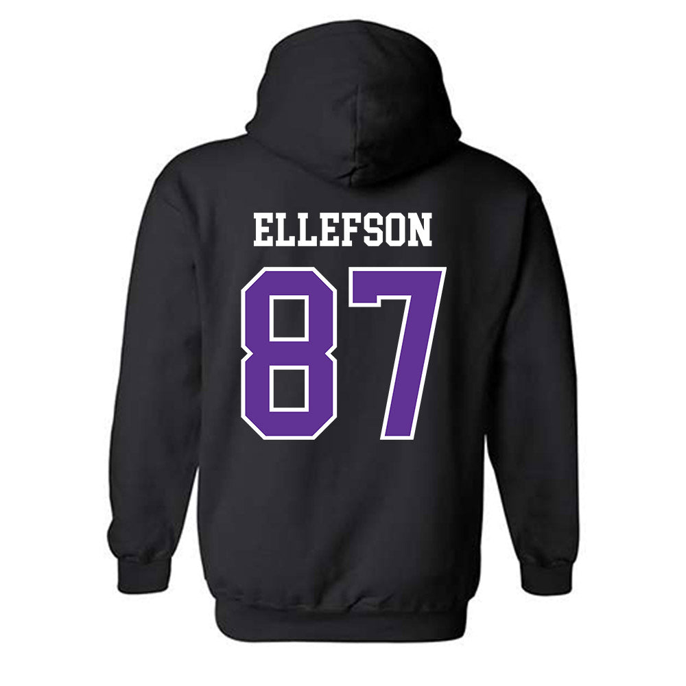 SFA - NCAA Football : Riley Ellefson - Hooded Sweatshirt-1