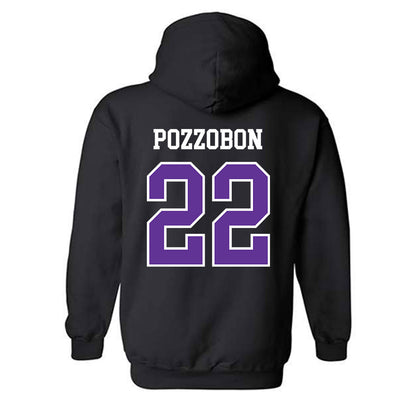 SFA - NCAA Football : Lachie Pozzobon - Hooded Sweatshirt-1