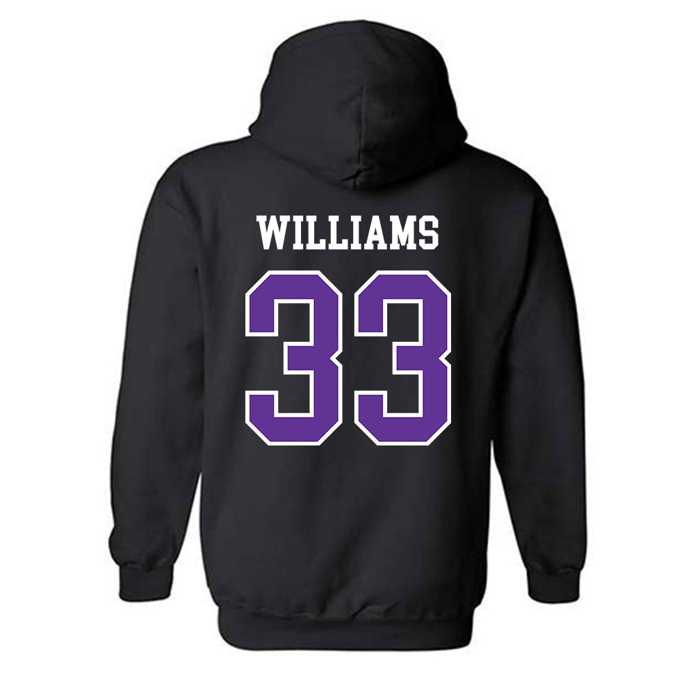 SFA - NCAA Football : Malachi Williams - Hooded Sweatshirt-1