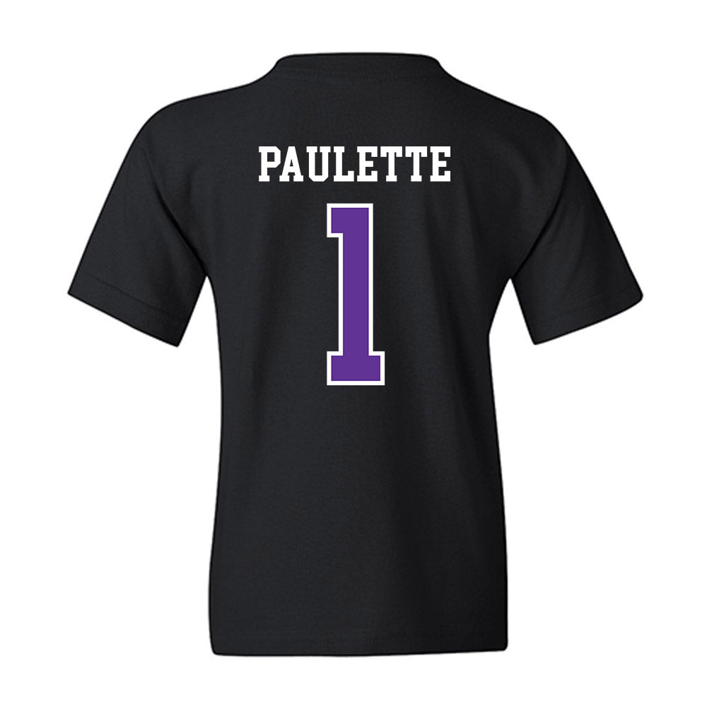 SFA - NCAA Football : Kahliq Paulette - Youth T-Shirt-1