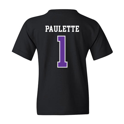 SFA - NCAA Football : Kahliq Paulette - Youth T-Shirt-1
