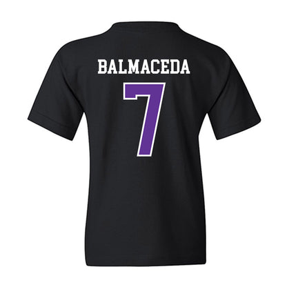 SFA - NCAA Baseball : Elian Balmaceda - Youth T-Shirt-1