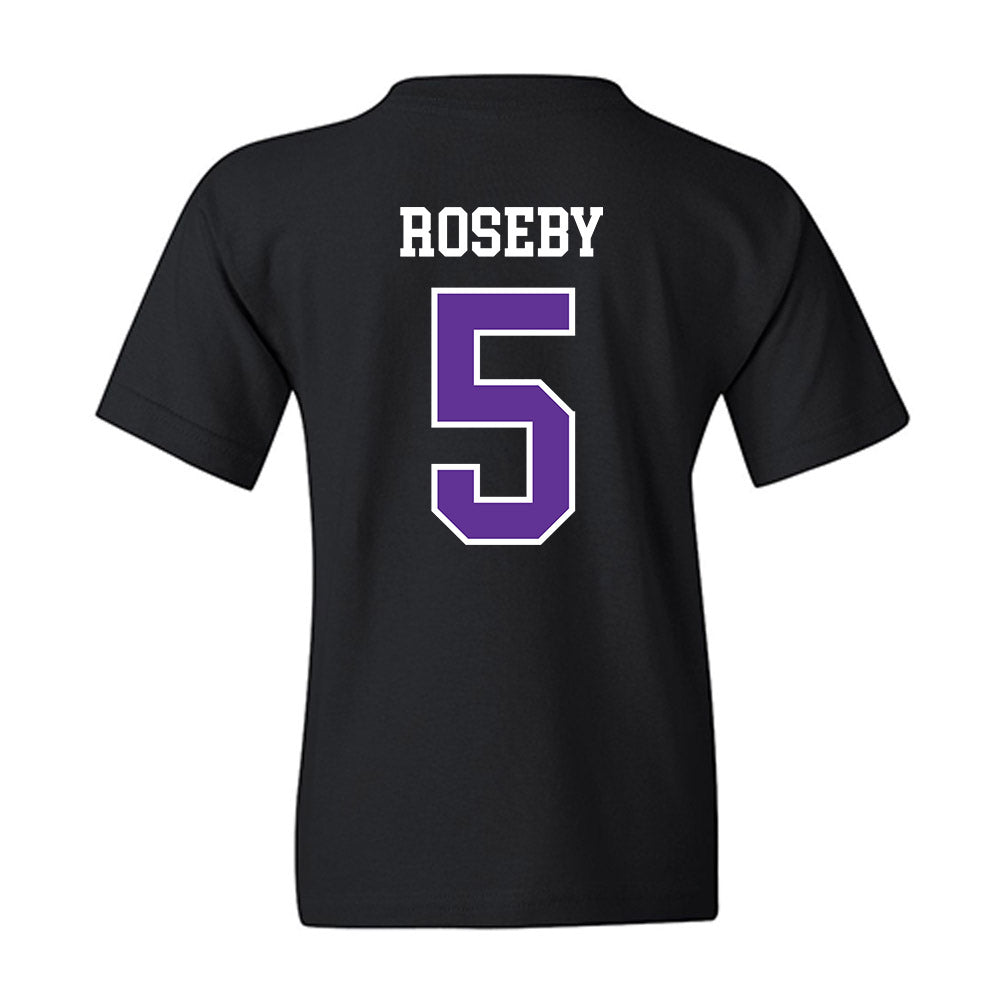 SFA - NCAA Women's Basketball : Keyera Roseby - Youth T-Shirt-1