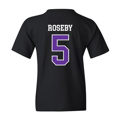 SFA - NCAA Women's Basketball : Keyera Roseby - Youth T-Shirt-1