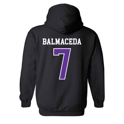 SFA - NCAA Baseball : Elian Balmaceda - Hooded Sweatshirt-1