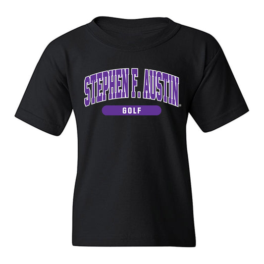 SFA - NCAA Men's Golf : Zach Robertson - Youth T-Shirt-0