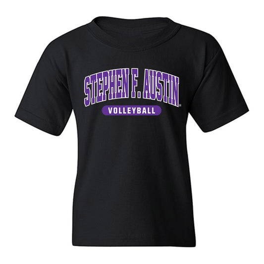 SFA - NCAA Women's Volleyball : Cambry Saul - Youth T-Shirt-0