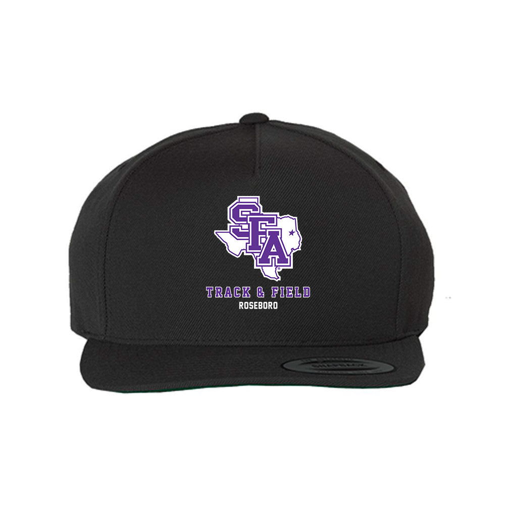SFA - NCAA Men's Track & Field : Mason Roseboro - Snapback Hat-0