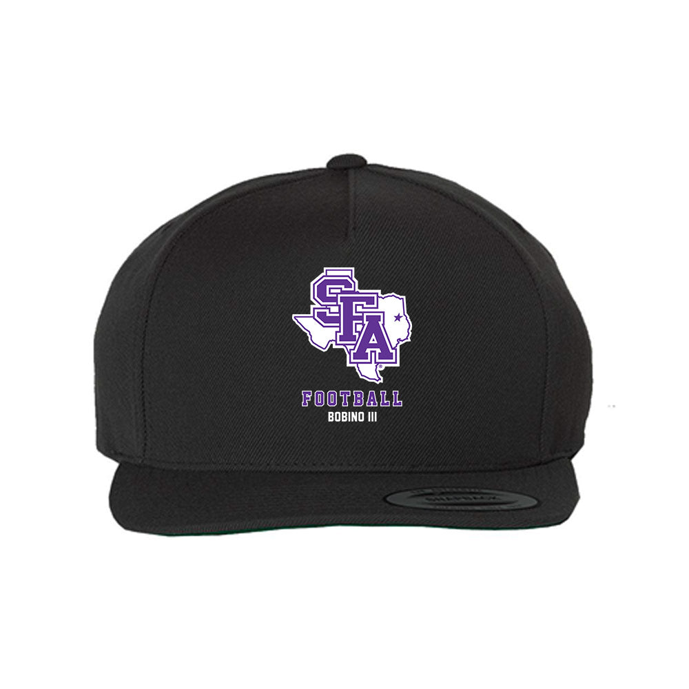 SFA - NCAA Football : Ed Bobino III - Snapback Hat-0