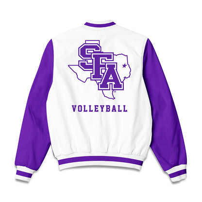SFA - NCAA Women's Volleyball : Molly Cravens - Bomber Jacket-1