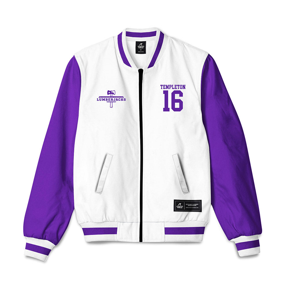 SFA - NCAA Baseball : Cody Templeton - Bomber Jacket-0