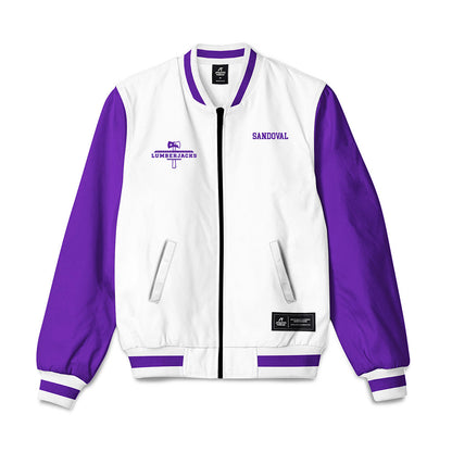 SFA - NCAA Women's Golf : Shanna Sandoval - Bomber Jacket-0