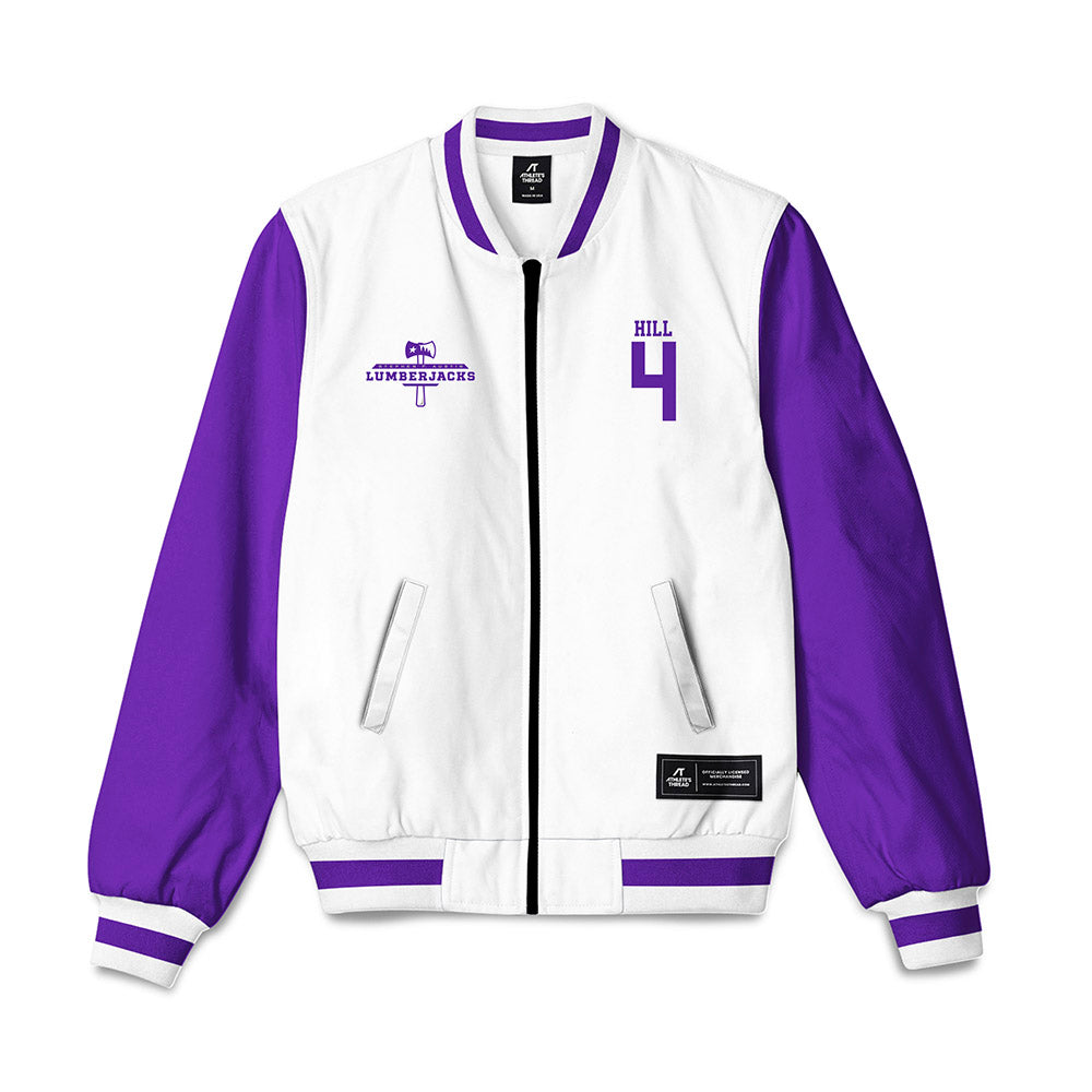 SFA - NCAA Women's Volleyball : Camryn Hill - Bomber Jacket-0
