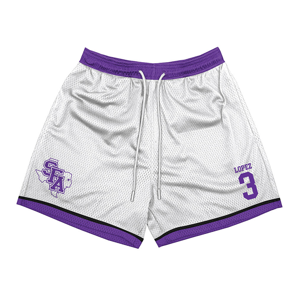 SFA - NCAA Women's Soccer : Laela Lopez - Shorts-0