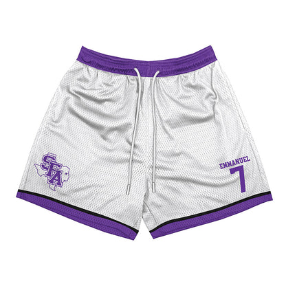 SFA - NCAA Men's Basketball : Keenan Emmanuel - Shorts-0
