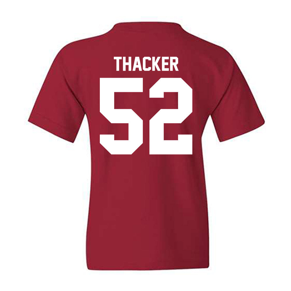 Ball State - NCAA Football : Michael Thacker - Youth T-Shirt-1