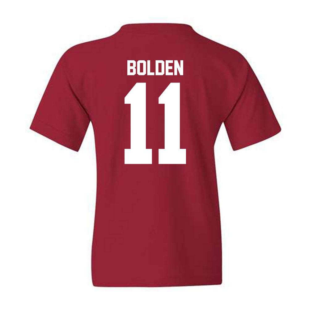 Ball State - NCAA Women's Basketball : sydney bolden - Youth T-Shirt