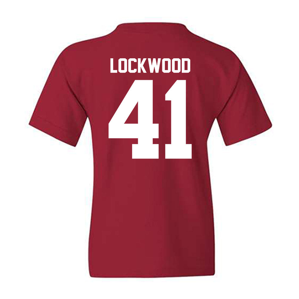 Ball State - NCAA Baseball : Caden Lockwood - Youth T-Shirt-1