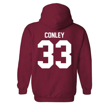 Ball State - NCAA Football : Darin Conley - Hooded Sweatshirt-1