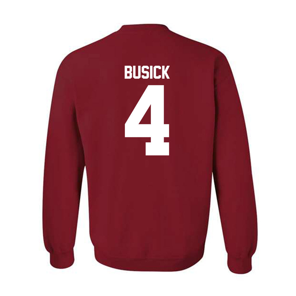 Ball State - NCAA Women's Volleyball : Paige Busick - Crewneck Sweatshirt