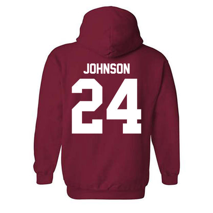 Ball State - NCAA Baseball : Keegan Johnson - Hooded Sweatshirt-1