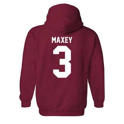 Ball State - NCAA Men's Basketball : Juwan Maxey - Hooded Sweatshirt-1