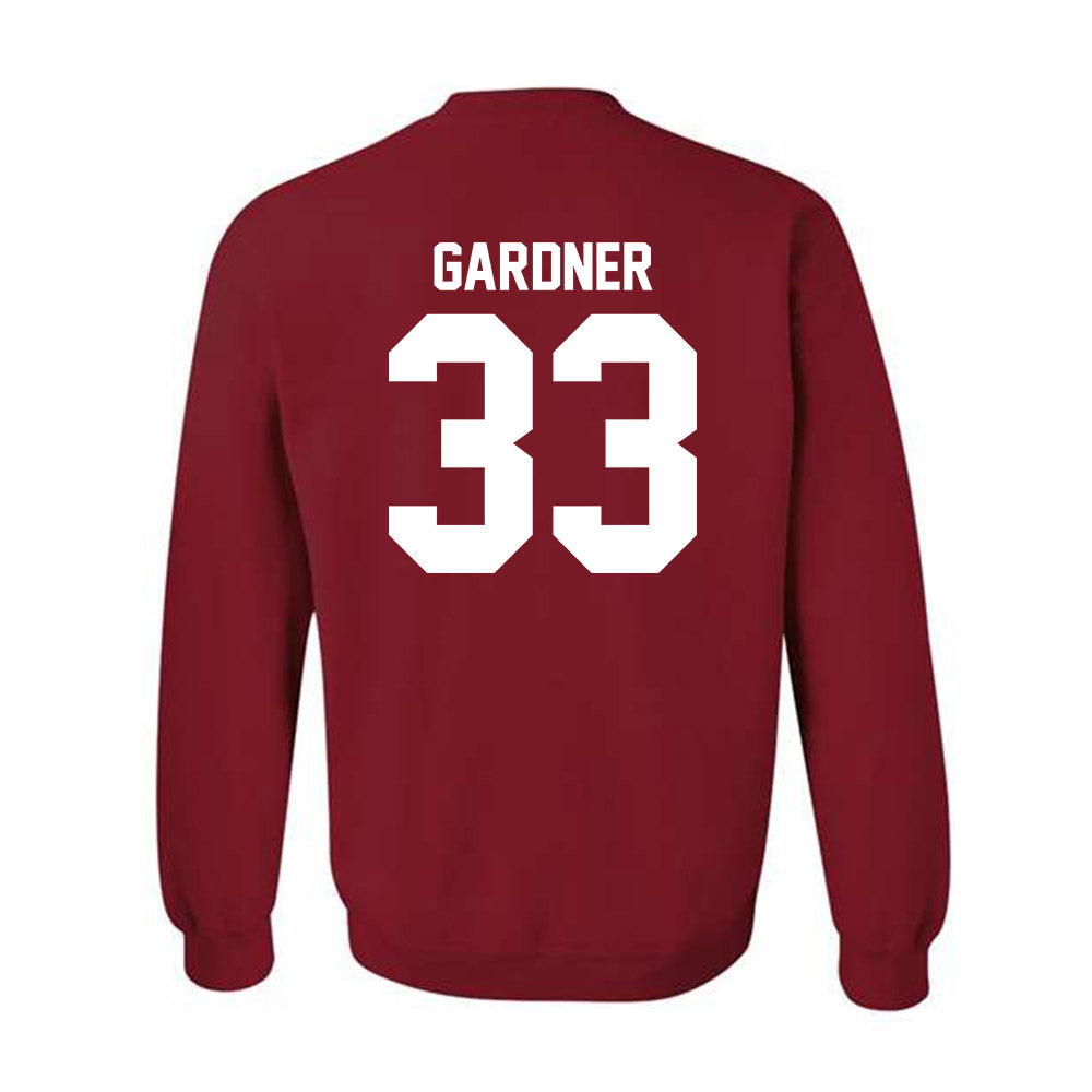 Ball State - NCAA Baseball : Patrick Gardner - Crewneck Sweatshirt-1