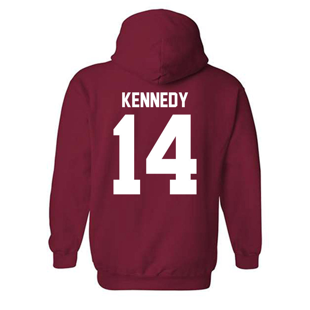 Ball State - NCAA Women's Volleyball : Aniya Kennedy - Hooded Sweatshirt