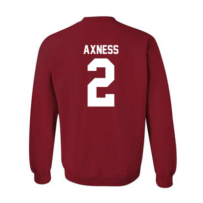 Ball State - NCAA Women's Volleyball : Reese Axness - Crewneck Sweatshirt-1