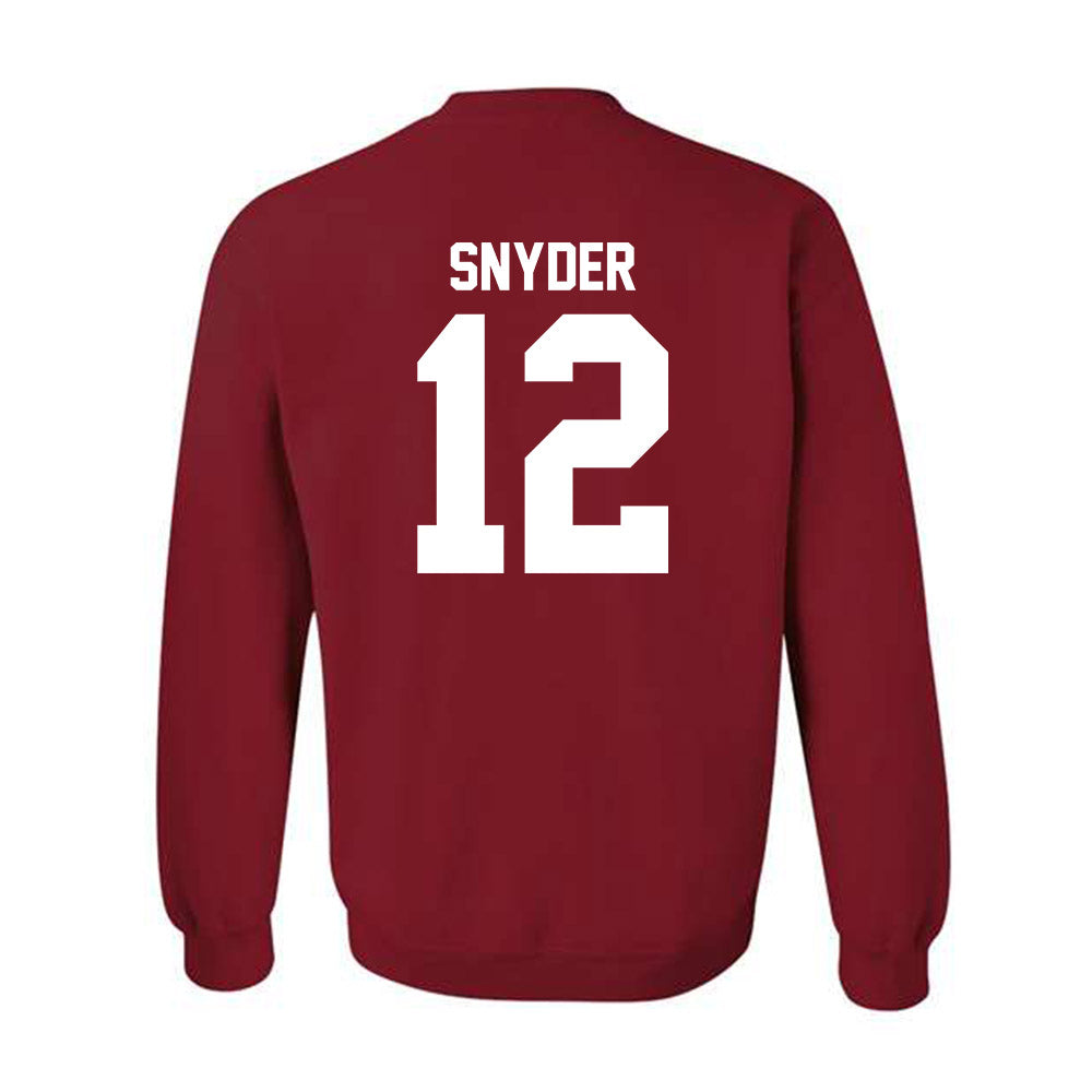 Ball State - NCAA Women's Volleyball : Cait Snyder - Crewneck Sweatshirt