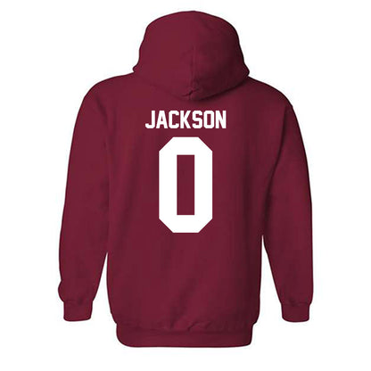 Ball State - NCAA Football : Elijah Jackson - Hooded Sweatshirt-1