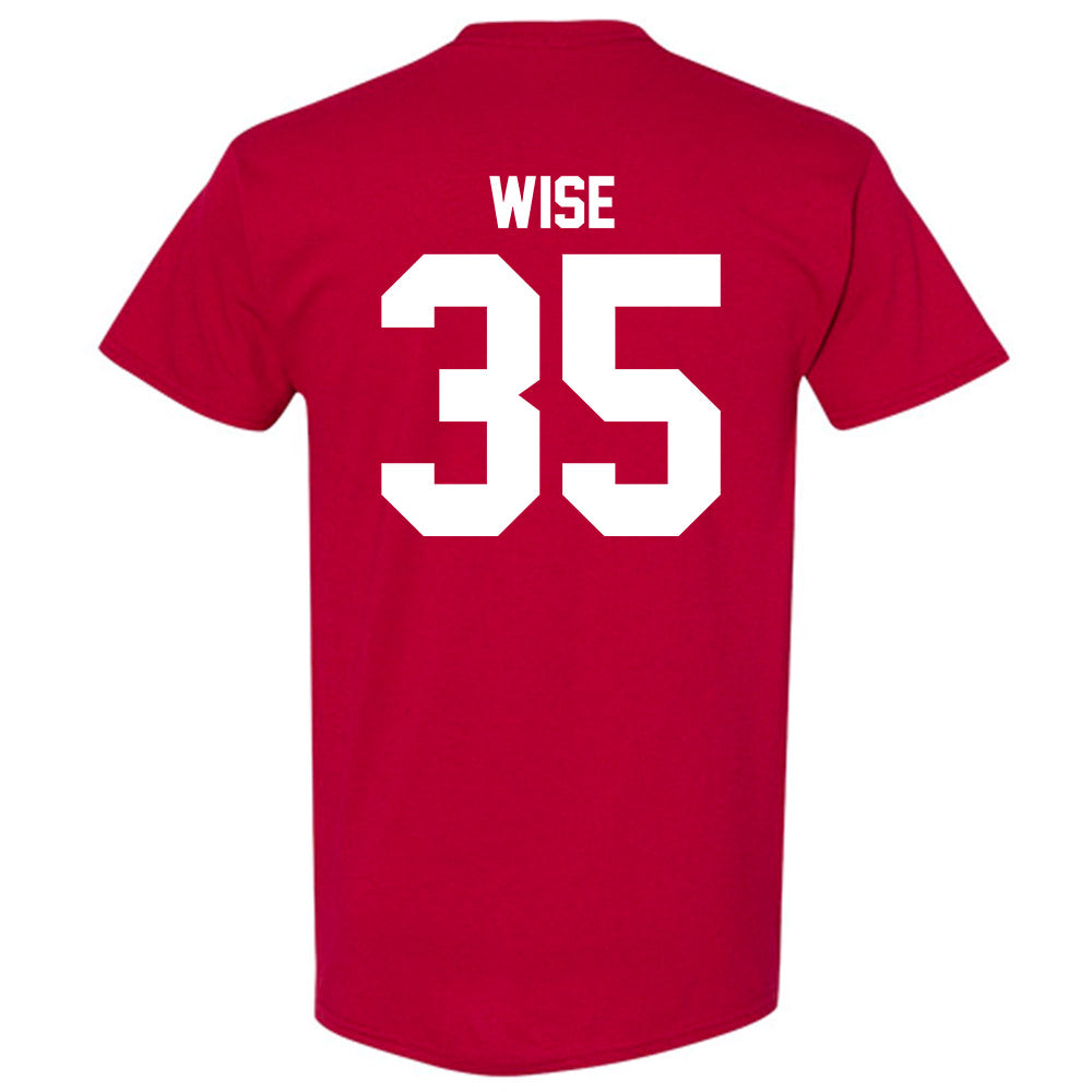 Ball State - NCAA Baseball : Cole Wise - T-Shirt