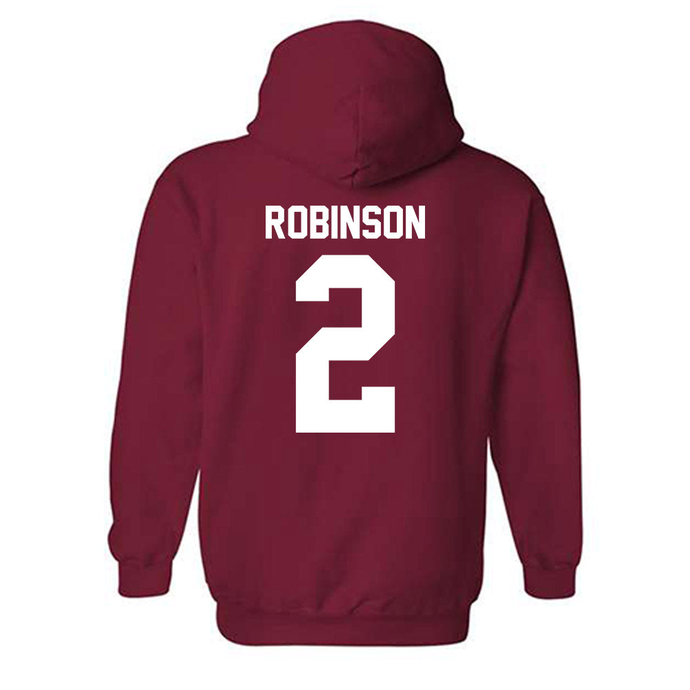 Ball State - NCAA Football : Ty Robinson - Hooded Sweatshirt-1