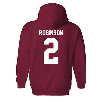 Ball State - NCAA Football : Ty Robinson - Hooded Sweatshirt-1