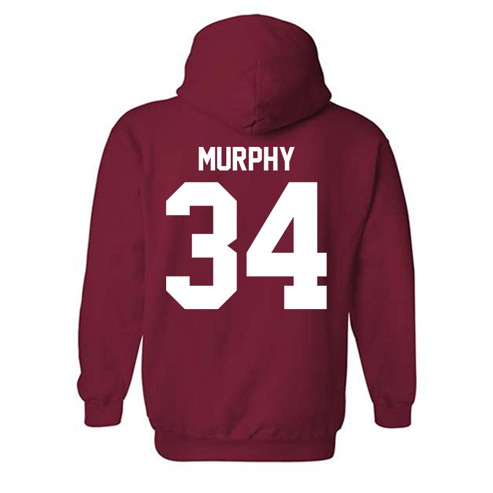 Ball State - NCAA Baseball : Trent Murphy - Hooded Sweatshirt-1