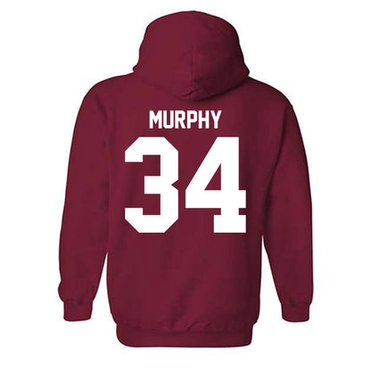 Ball State - NCAA Baseball : Trent Murphy - Hooded Sweatshirt-1