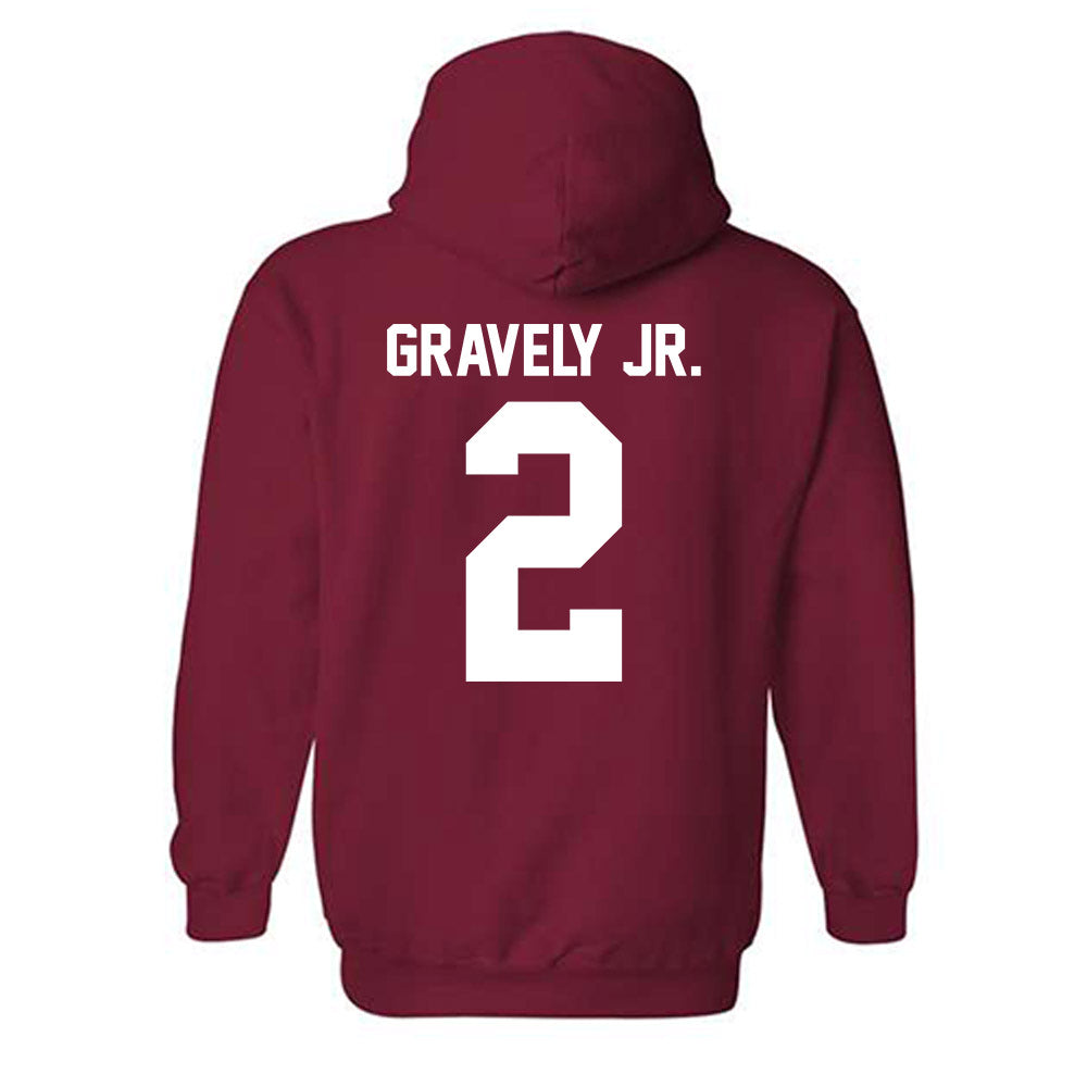 Ball State - NCAA Football : Michael Gravely Jr. - Hooded Sweatshirt-1
