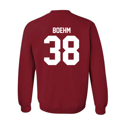 Ball State - NCAA Football : Brody Boehm - Crewneck Sweatshirt-1