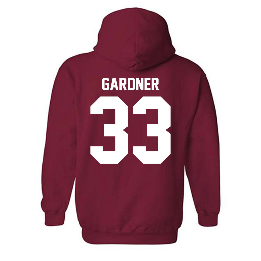 Ball State - NCAA Baseball : Patrick Gardner - Hooded Sweatshirt-1
