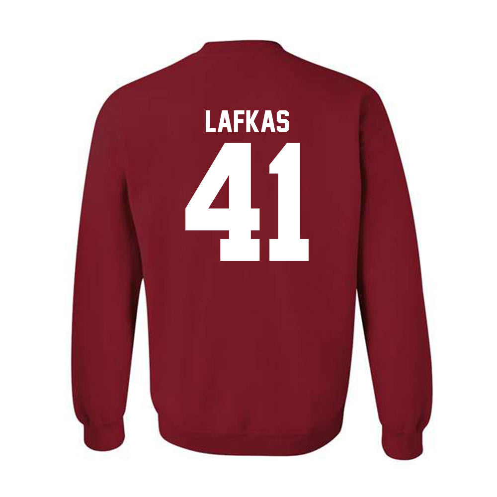 Ball State - NCAA Baseball : Joe Lafkas - Crewneck Sweatshirt-1