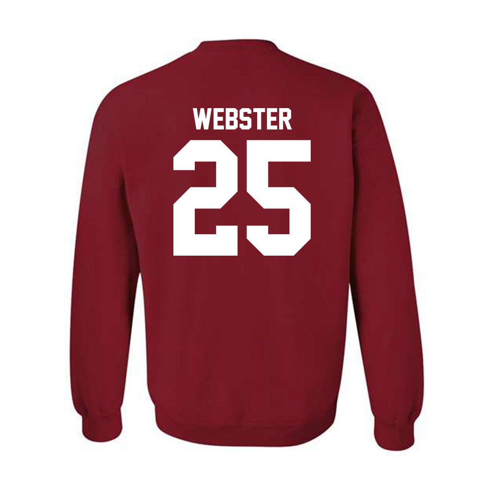 Ball State - NCAA Football : Mikeah Webster - Crewneck Sweatshirt-1
