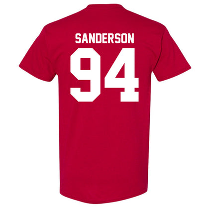 Ball State - NCAA Football : Hunter Sanderson - T-Shirt-1